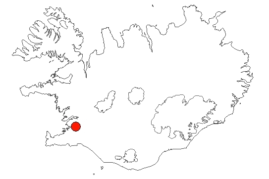 Leirvogsvatn á Íslandskorti