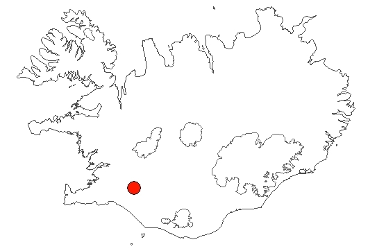 Höfðaflatir á Íslandskorti