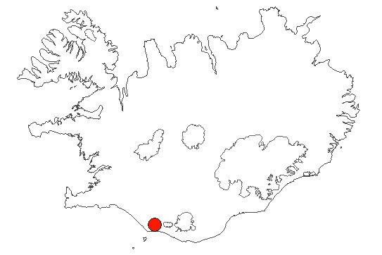 Seljalandsfoss og Gljúfrabúi á Íslandskorti